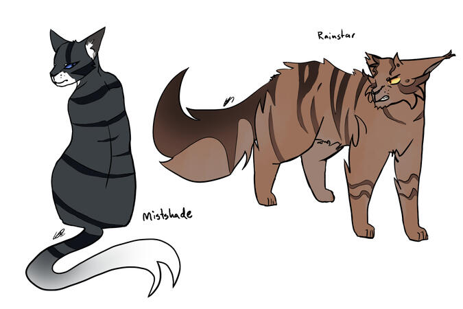 Mistshade and Rainstar